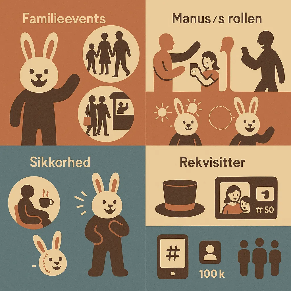 Maskotter og bamser til events: sådan bruger du dem uden at det bliver akavet