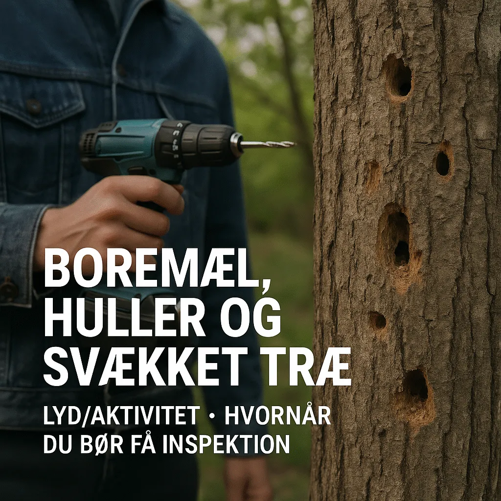 Borebiller: 8 tegn på aktivt angreb (og sådan vurderer du om det er nyt eller gammelt)
