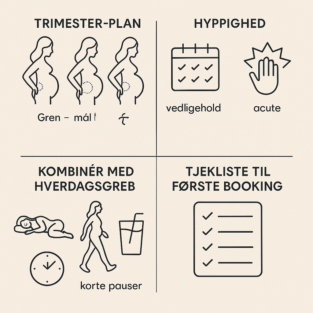 Wellness gravid massage: sådan planlægger du behandlinger gennem graviditeten (hyppighed og mål)