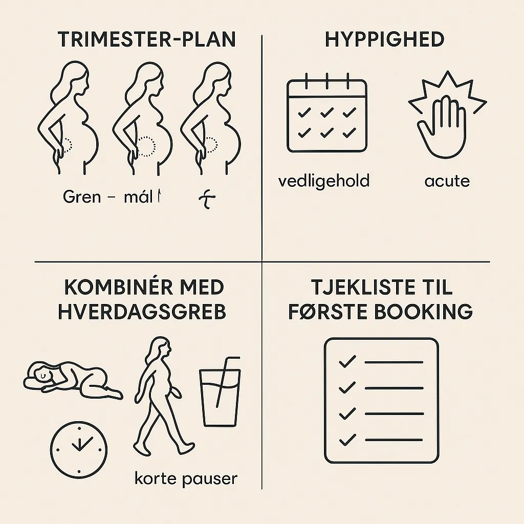 Wellness gravid massage: sådan planlægger du behandlinger gennem graviditeten (hyppighed og mål)
